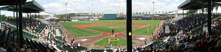 Pirates spring training games at the 100-year-old LECOM Park