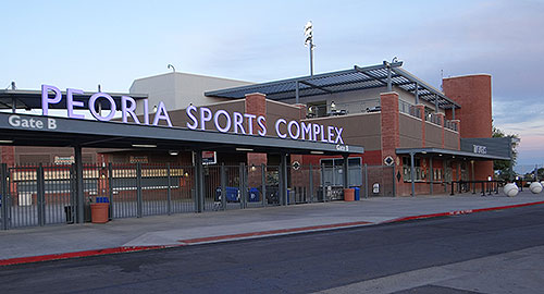 San Diego Padres and Seattle Mariners Spring Training