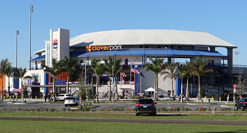 New York Mets gear up for spring training at Clover Park in Port St. Lucie